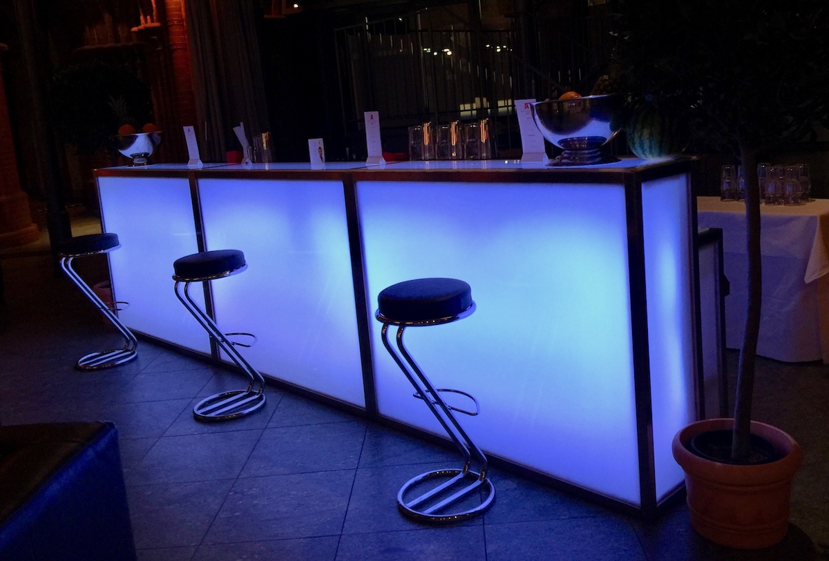 Mobile bar – 3-module combination