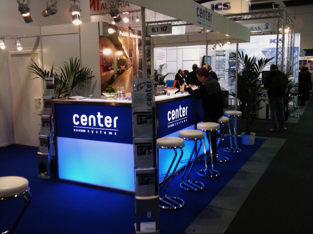 Mobile bar – center bar view