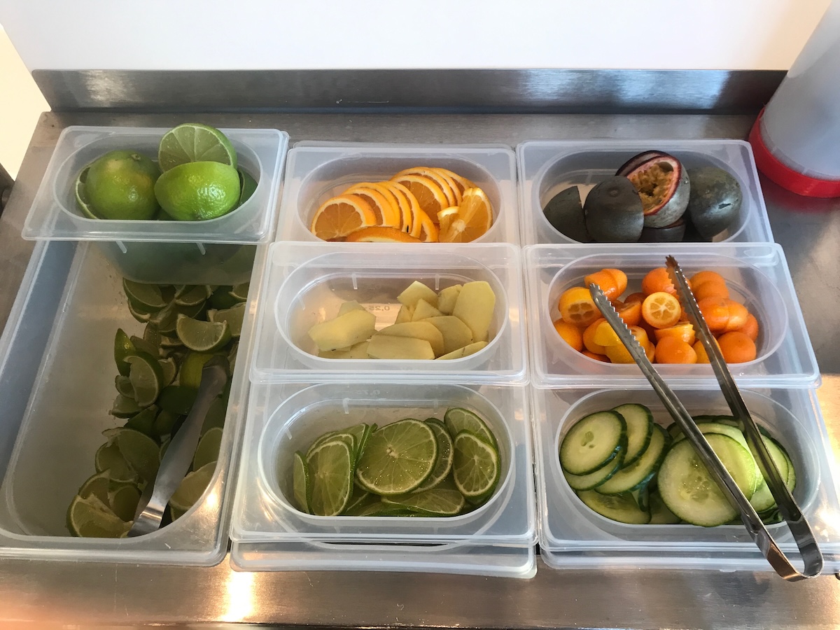 Mobile bar – fresh ingredients