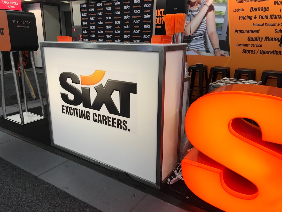 Mobile bar – branded bar (Sixt)