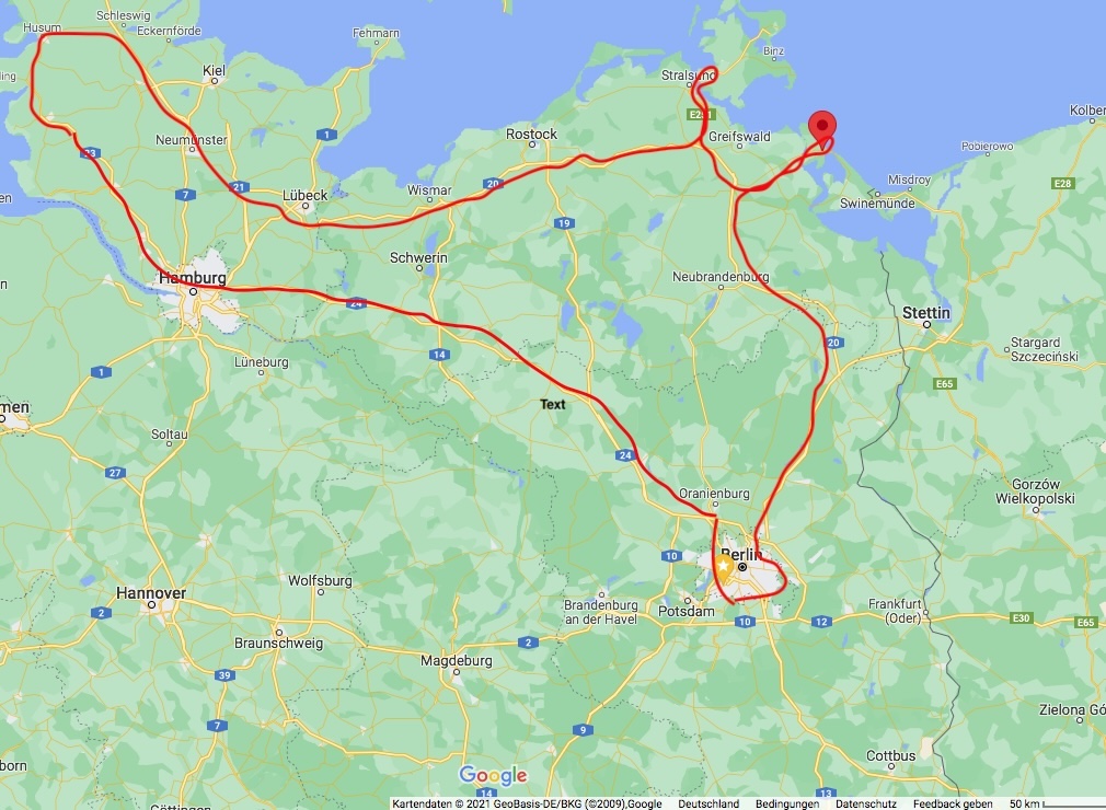 Panne auf dem Weg nach Zinnowitz – Kurzgeschichte aus dem Event-Alltag